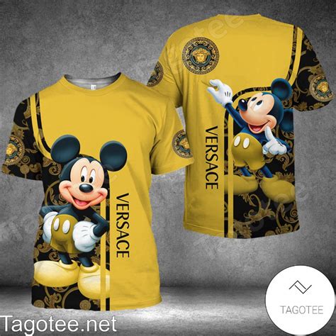 versace mickey mouse t shirt|versace online store.